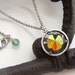 Crystal Necklace - Rare Swarovski Crystal - Double sided pendant