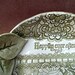Wedding or Anniversary Large Ceramic Bowl
