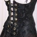 Waist 41-44 Black Medallion Chenille Vixen