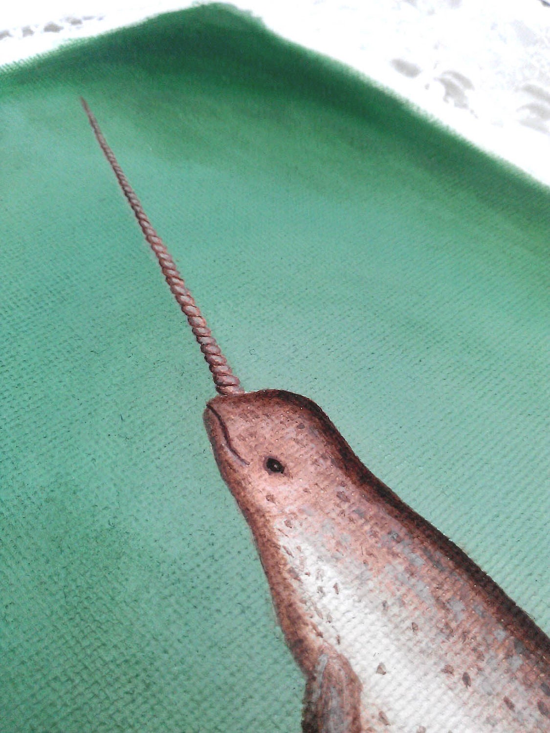 Original Narwhal painting