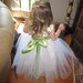 Flower Girl Dress White Cotton