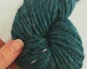 Sara's Texture Crafts Hand Spun Yarn - Merino Silk Blend PEACOCK (99.6m)