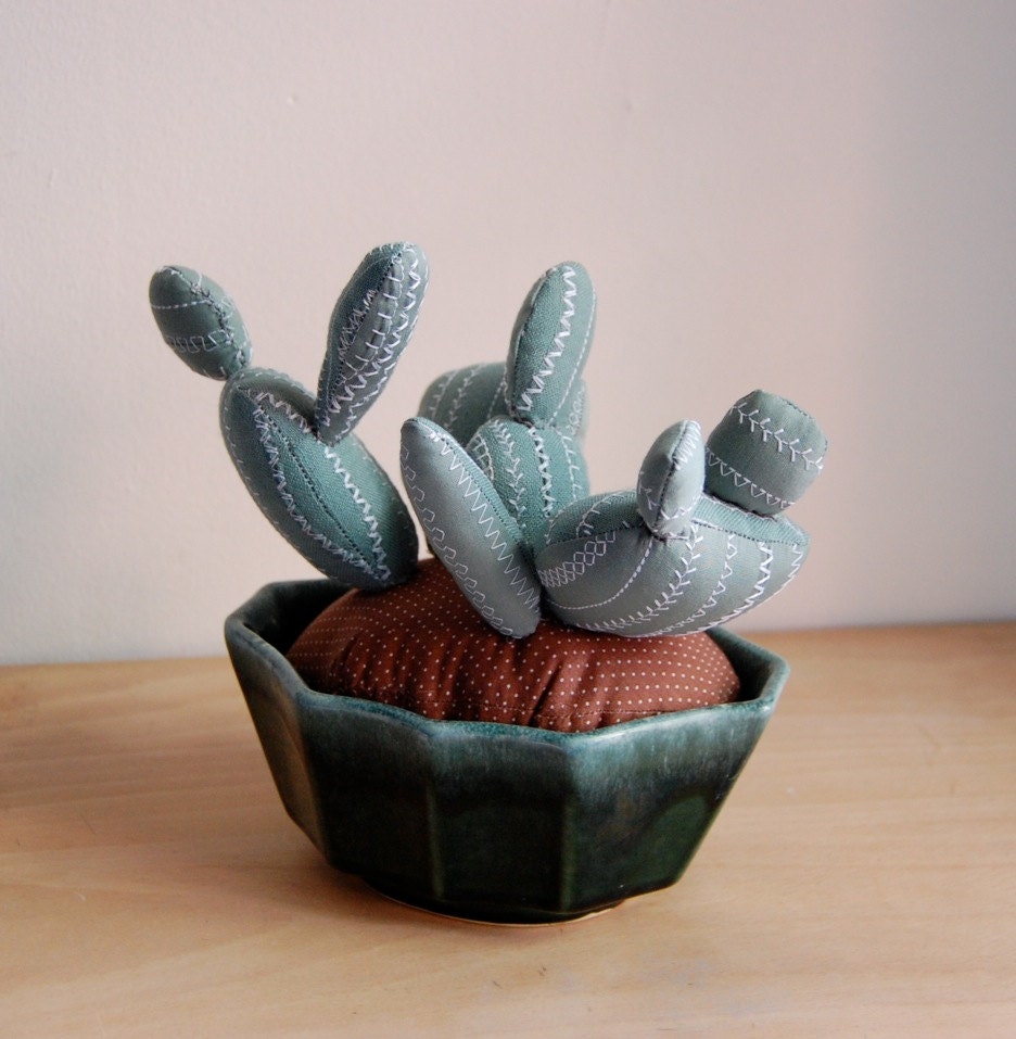 SALE Embroidered Cacti