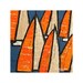 Orange Sails - original art abstract seascape painting