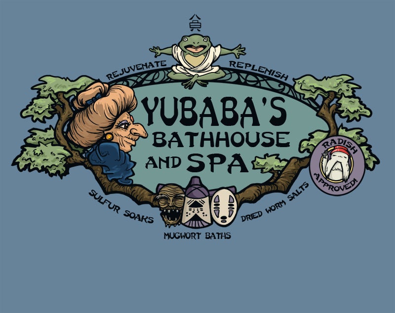 Yubaba Bathhouse Notecard