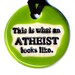 This is What an Atheist Looks Like in Green