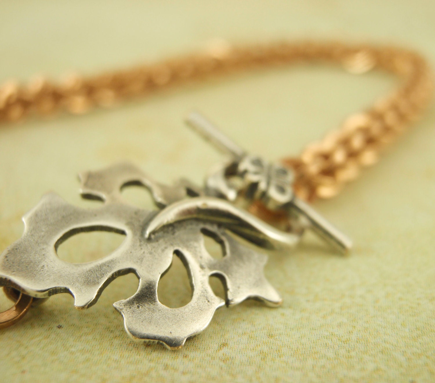 Square Jens Pind Bracelet -  Chainmaille - Your Pick - Copper, Brass, Bronze or Stainless Steel