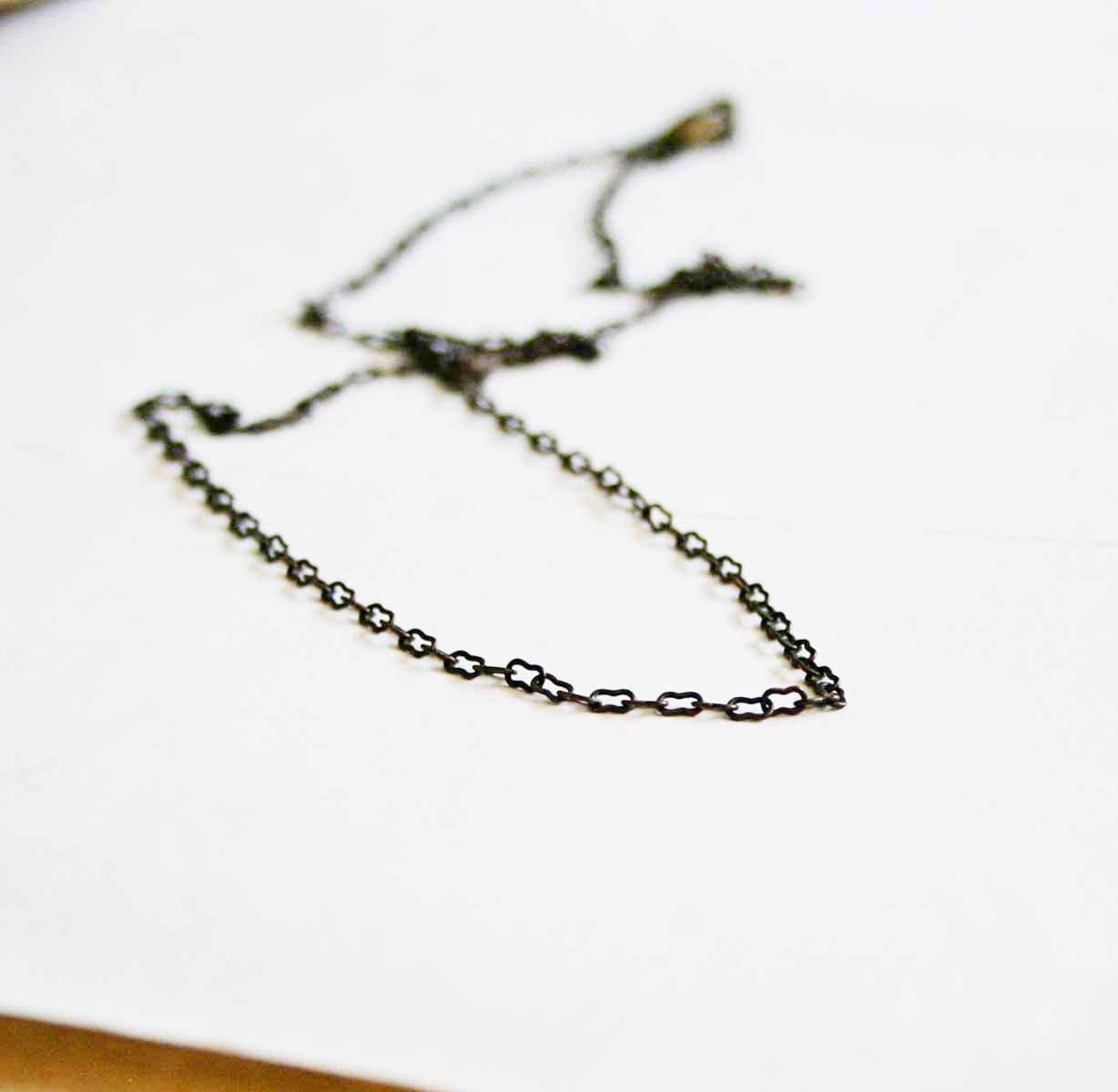 20 inch Fine ornate chain - natural brass