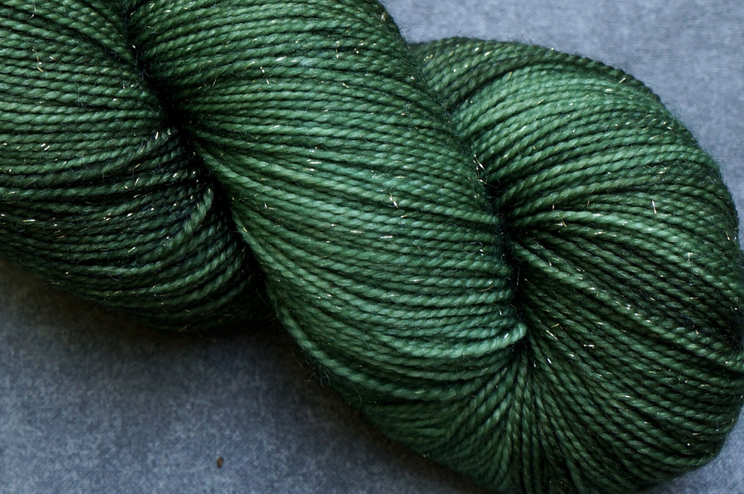 Sparkle Sock Yarn - Merino/Nylon/Stellina - 438 yds - Forest