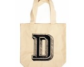 LOYALTY AND BLOOD - Letter D Totebag - Small