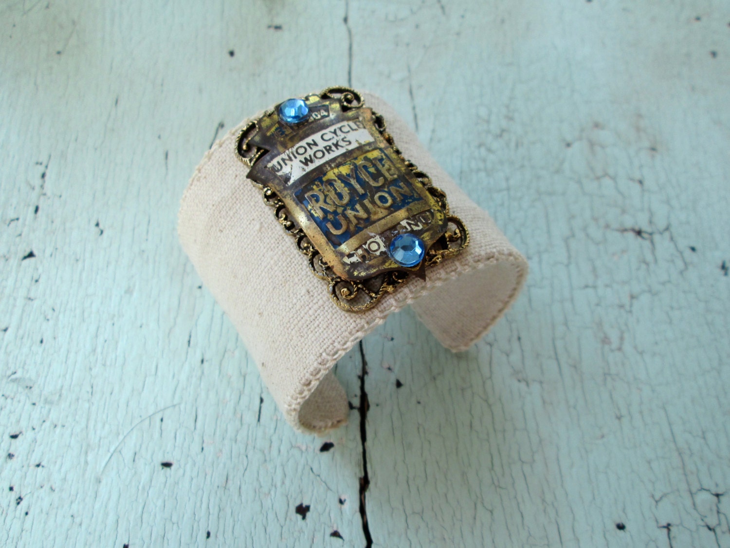 Repurposed Cuff Bracelet