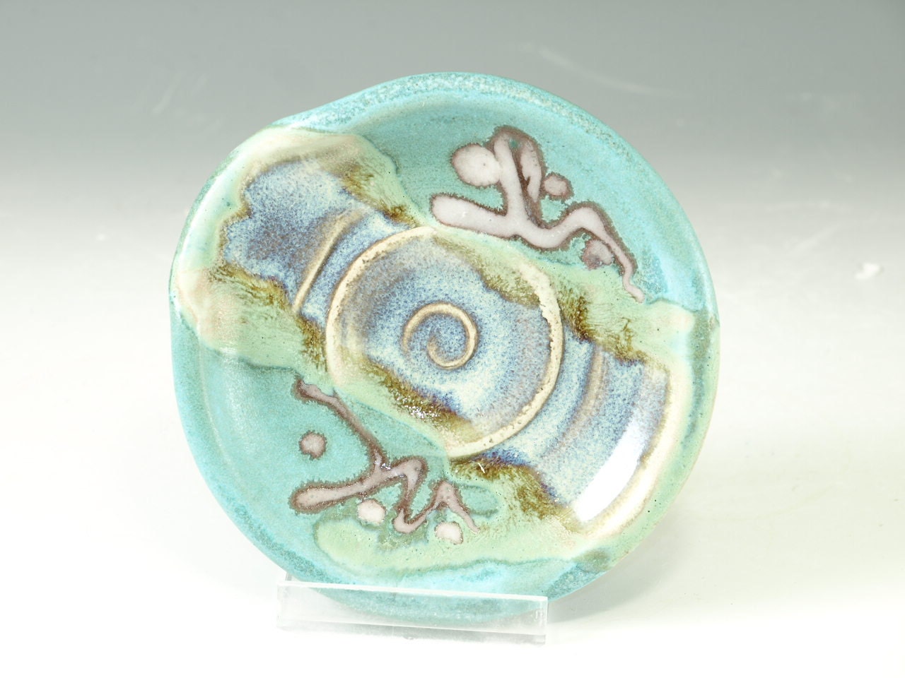 Spoon rest - wheel thrown pottery