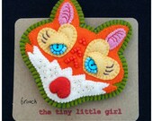 Foxy Fox Brooch