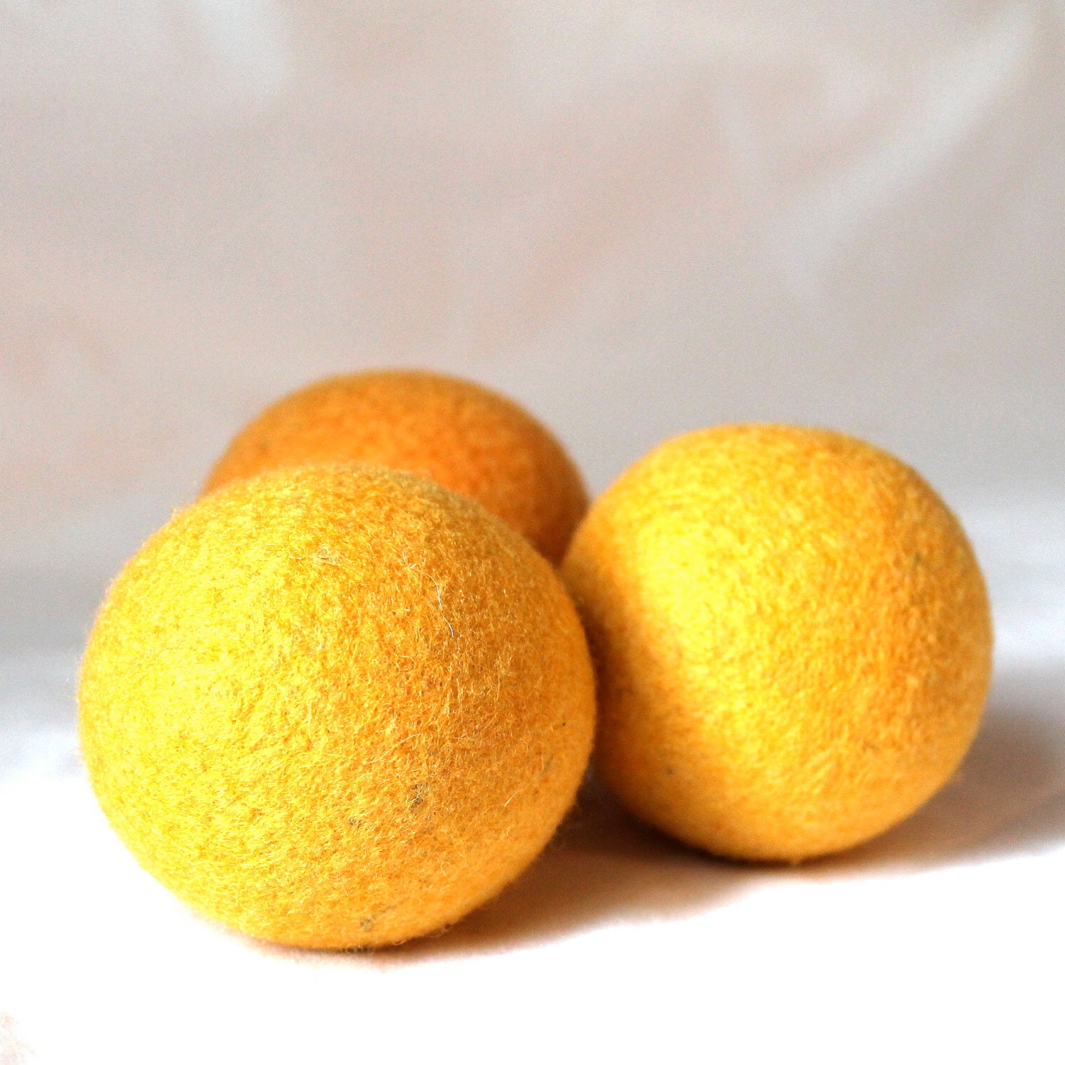 Wool Felted Ball -- You Choose the Color