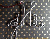Customized Gift Tags. Monogram Wire Tags. Gift Tags. Personalized Gift Tags Handmade