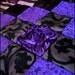 Black Orchid Coverlet by Kambriel - Brand New - One of a Kind