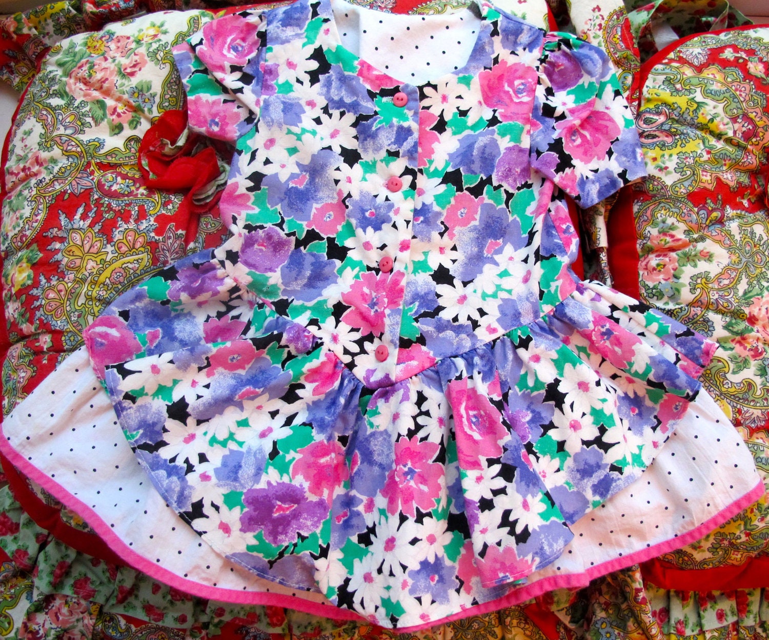 80s Baby Dress 18-24 Months