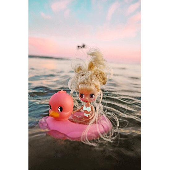 duck blythe print 8 x 12 A DUCKY DAY