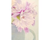 Peony  Photograph, Floral Art Print, Flower Wall Decor, Pink Flower