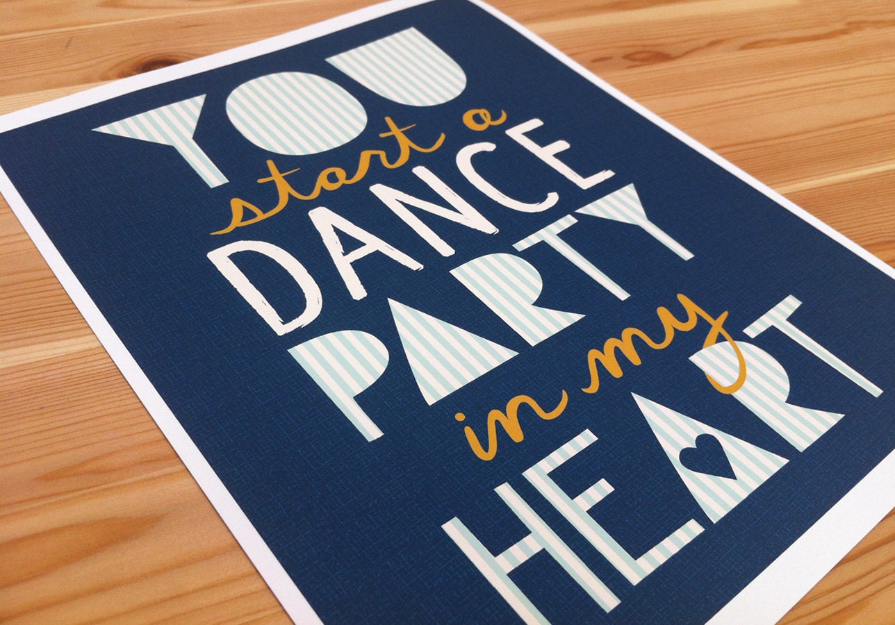heart party 8x10