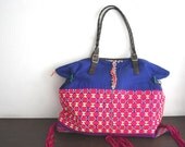 Tote - Hip / Tribal / Hmong / Miao / Ethnic / Bohemian tote - 2047