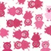 Girl Urban Zoologie and Remix Fabric by Ann Kelle for Robert Kaufman, Zoologie Pigs in Pink-Fat Quarter
