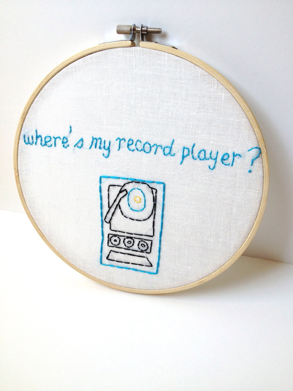 MOONRISE KINGDOM quote. embroidery hoop art. Embroidered quote