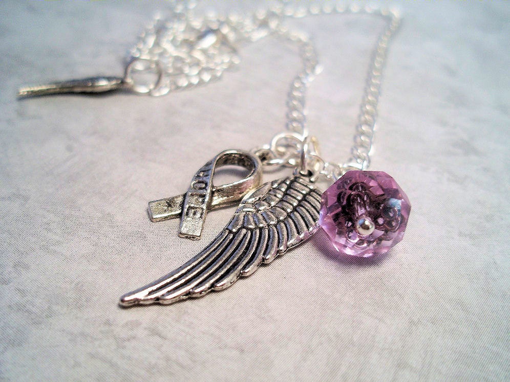 Wing and a Prayer Charm Necklace