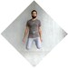 The Headhunter - tshirt for men - S-XL - tribal bow and arrow screenprint on heather brown track tees - fall fashion