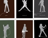 Punk Rock Set of Prints (whole or individually)