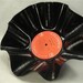 JOHNNY CASH I Walk The Line - Recycled Record Chip Bowl