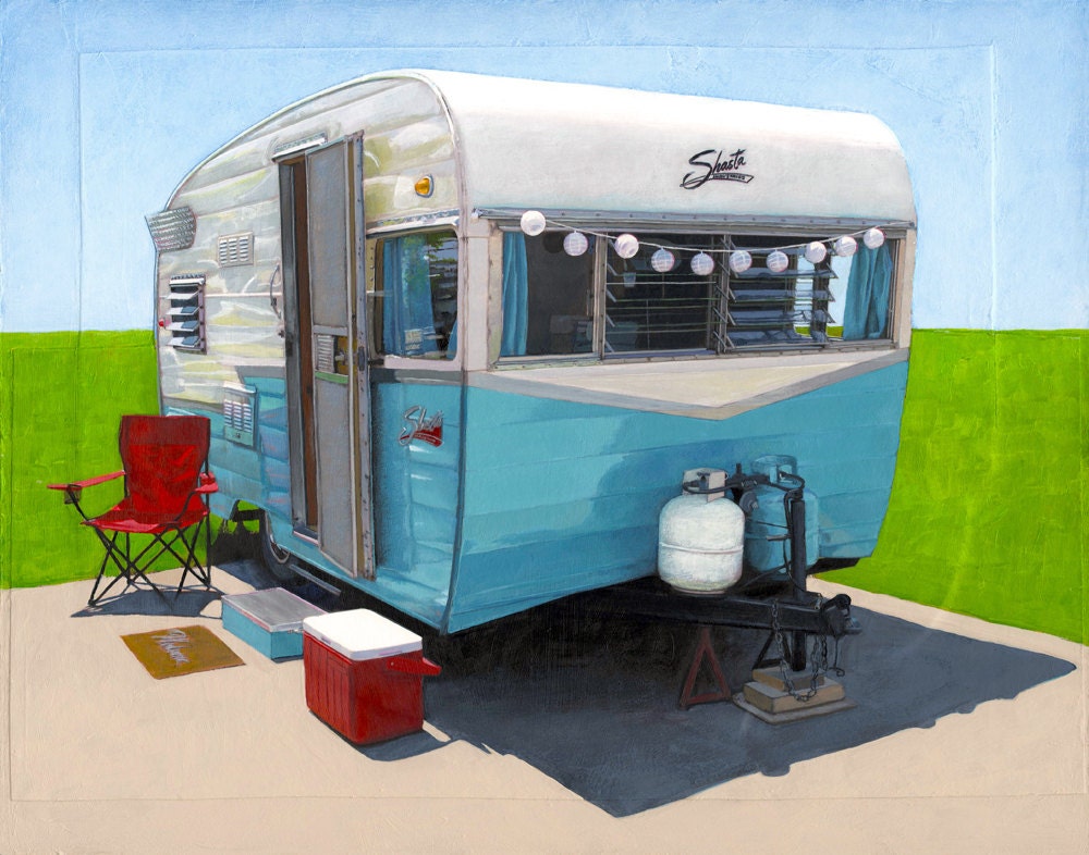Turquoise Shasta - limited edition archival print 32/100