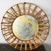 Rusty Vintage Metal Found Object Mirror