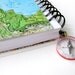 Southeast Asia Map Sketch Book & Journal // Sprial Notebook