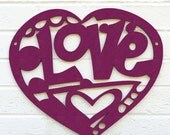 Love LARGE (I love you, sweetheart, heart)
