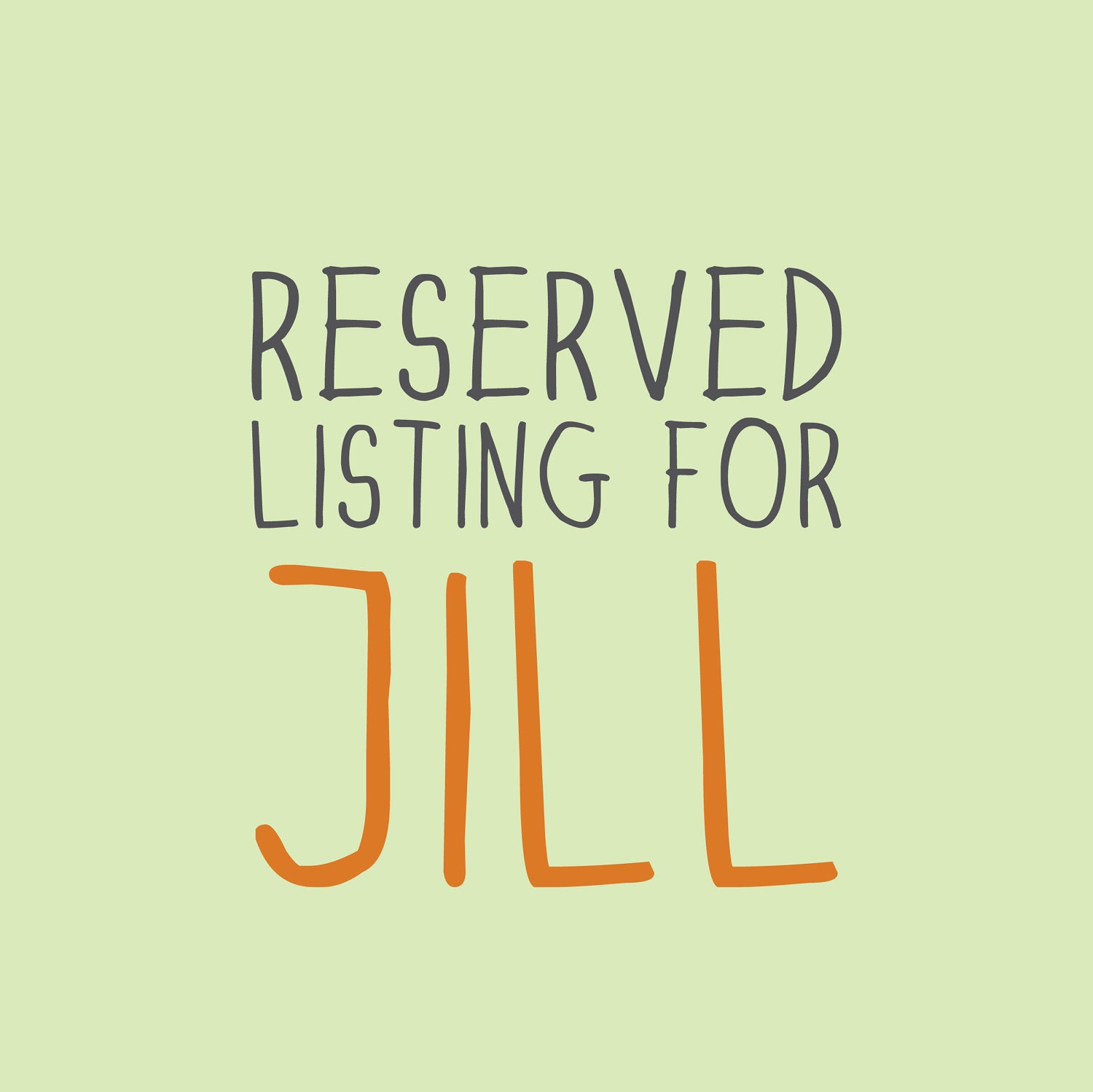 Reserved listing for JILL: granddaughter's stats