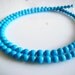 3.5mm---1/2 Strand---Genuine Sleeping Beauty Turquoise Smooth Round Beads