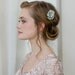 Glamorous Rhinestone Bridal Comb in Silver Sparkle by Fine & Fleurie