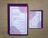 Wedding Invitations with Mums