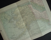 Alaska Antique Original Map Number 302
