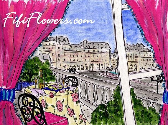 Dreamy Paris Balcony