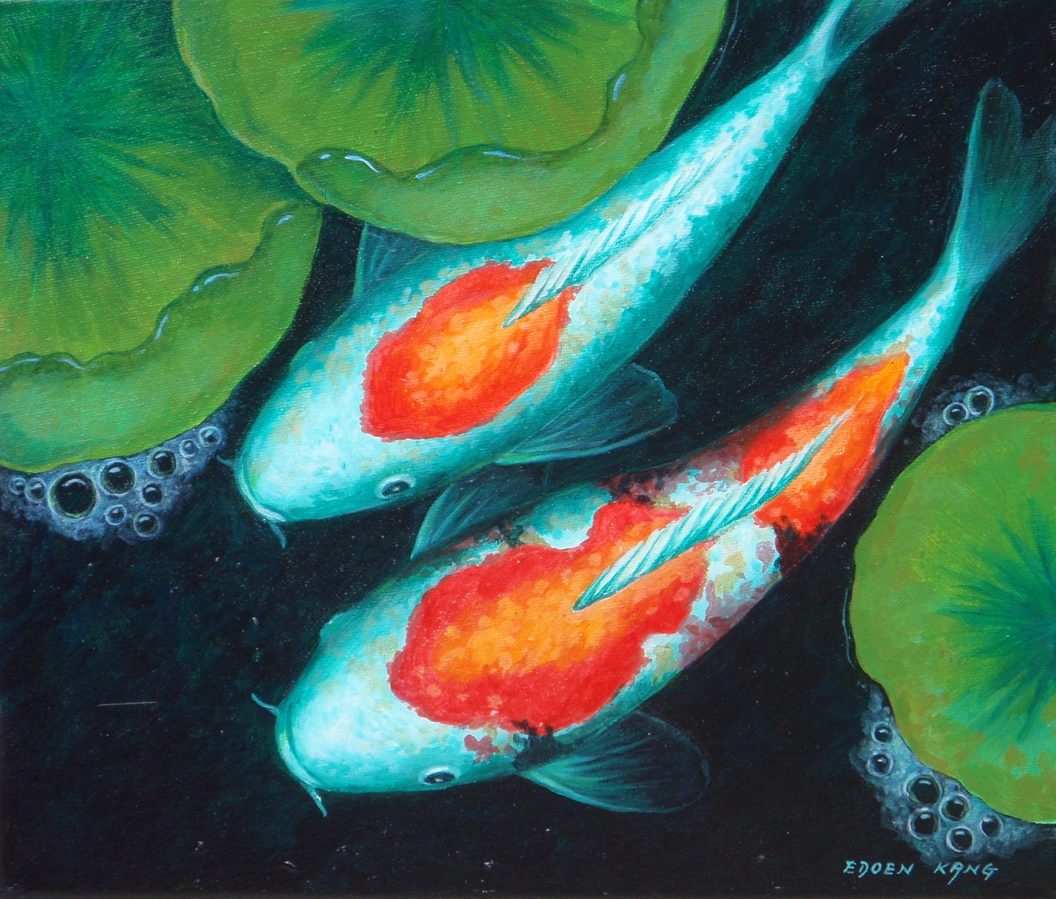 Koi Carp Painting