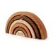 personalized rainbow wooden toy stacking and nesting