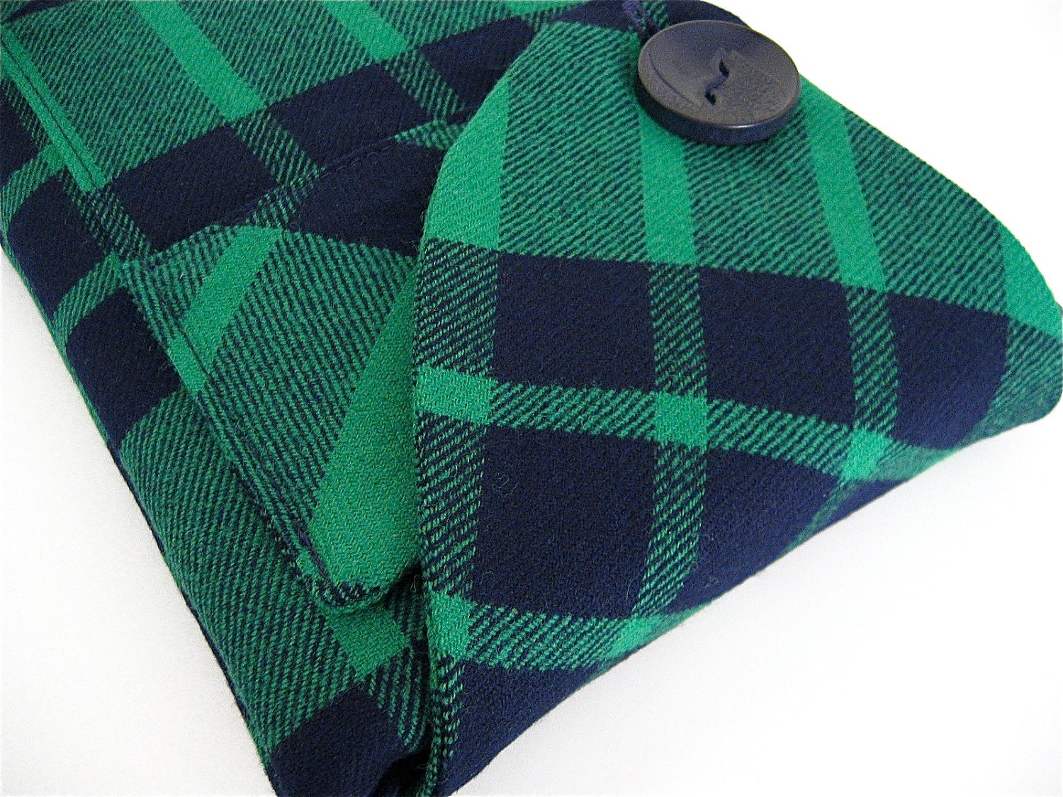 Plaid iPad mini Case Handmade Vintage Fabric McCormick iSockit