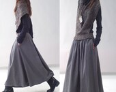 Poetry - woolen shawl dress (Q1217)