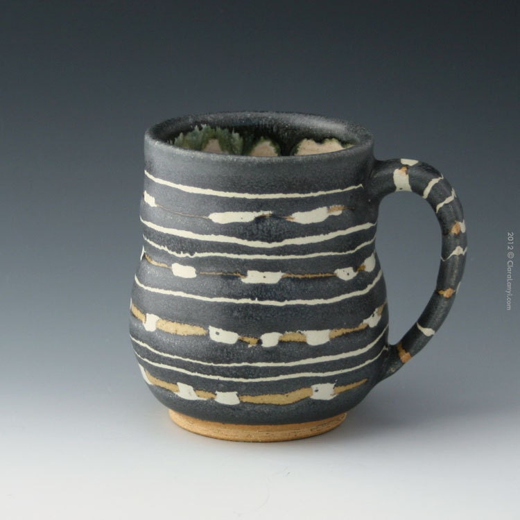 Retro Mid-Century Handmade Mug