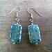 BabyBlue Polkadot Earrings