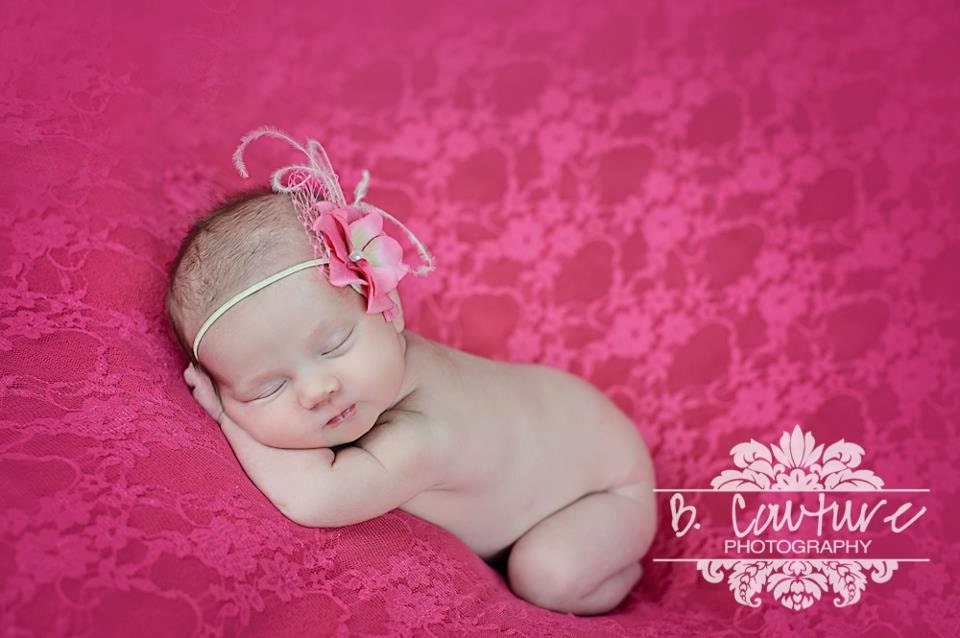 Hot Pink Headband..Hydrangea..Dainty Flower..Skinny Headband..Baby.Babies..Newborn.Toddlers.Photography Prop