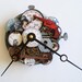Steampunk Clock featuring Mr Crow and all kinds of gears and gadgets