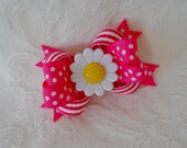 Dog Bow- Sunshine Daisy Boutique Dog Bow